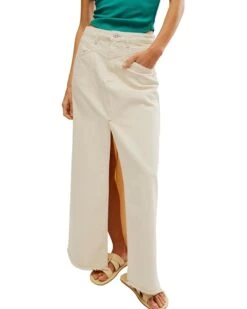 Free People We The Free Come As You Are Denim Maxi Skirt | Skirts