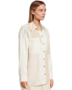 Free People Ivory Mountain Roads Shirt | Shirts & Tops -Chic Attire Shop 61QImfaMgL. AC SR736920
