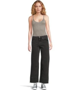 Free People Risk Taker High-Rise Straight | Jeans -Chic Attire Shop 61T1Xih0N9L. AC SR736920