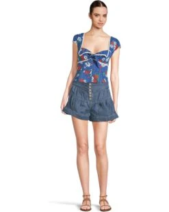 Free People Fleur Denim Shorts 13 Free People Fleur Denim Shorts -Chic Attire Shop 61Tb1 i3bLL. AC SR736920