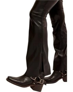 Free People Level Up Vegan Slit Boot | Pants -Chic Attire Shop 61hDPgRP1qL. AC SR736920