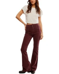 Free People Jayde Cord Flare | Pants -Chic Attire Shop 61k0M2vucL. AC SR736920
