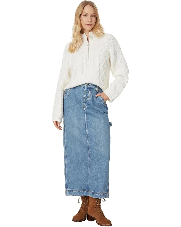 Free People Francisco Denim Maxi | Skirts 6 Free People Francisco Denim Maxi | Skirts - Image 4