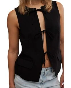 Free People Celia Suit Vest | Coats & Outerwear -Chic Attire Shop 711Mcc6WFqL. AC SR736920