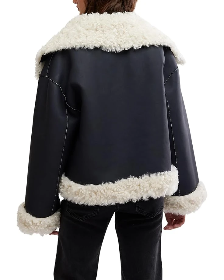 Free People Kiki Sherpa Jacket | Coats & Outerwear 4 Free People Kiki Sherpa Jacket | Coats & Outerwear - Image 2