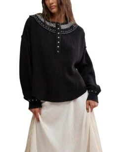 Free People Holly Henley | Shirts & Tops -Chic Attire Shop 71AWVx8LRsL. AC SR736920