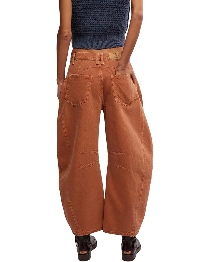 Free People Good Luck Mid Rise Barrel | Jeans 4 Free People Good Luck Mid Rise Barrel | Jeans - Image 2