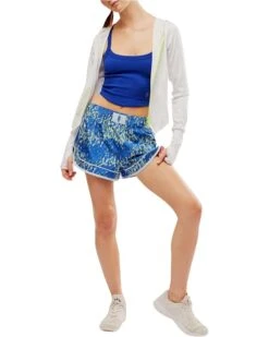 FP Movement Varsity Blues Shorts Print
