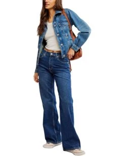 Free People Jade Denim Jacket | Coats & Outerwear -Chic Attire Shop 71D9hr bUqL. AC SR736920