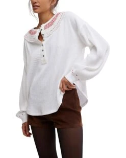 Free People Holly Henley | Shirts & Tops -Chic Attire Shop 71Gzu46zb6L. AC SR736920