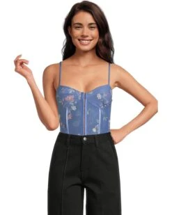 Free People Printed Night Rhythm Bodysuit | Shirts & Tops