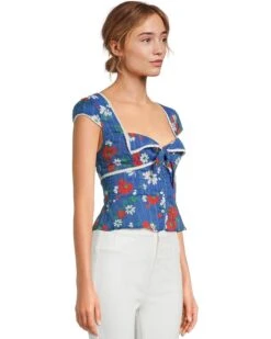 Free People Call Me Baby Blouse | Shirts & Tops -Chic Attire Shop 71NeAccq0hL. AC SR736920