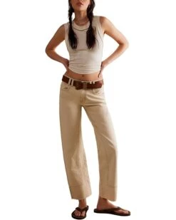 Free People RISK TAKER MID-RISE STRAIGHT | Jeans