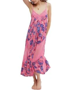 Free People First Date Printed Maxi Slip | Dresses