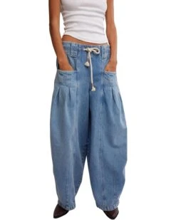 Free People Margo Wide Barrel Pull On | Pants