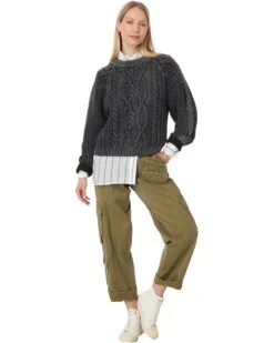 Free People Frankie Cable Sweater | Sweaters -Chic Attire Shop 71Yr9VkBNTL. AC SR736920