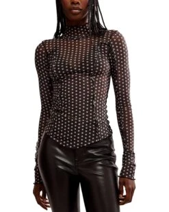 Free People Charlie Printed Mesh Top | Shirts & Tops 11 Free People Charlie Printed Mesh Top | Shirts & Tops -Chic Attire Shop 71a28v v5L. AC SR736920
