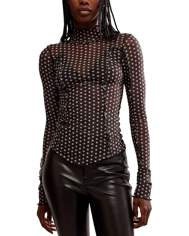 Free People Charlie Printed Mesh Top | Shirts & Tops 7 Free People Charlie Printed Mesh Top | Shirts & Tops - Image 5