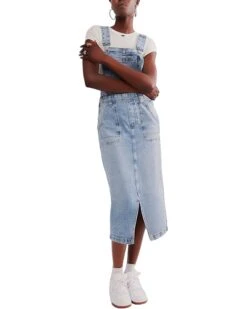 Free People Bardot Denim Skirtall | Skirts