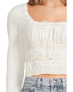 Free People Scarlet Smocked Long Sleeve | Shirts & Tops -Chic Attire Shop 71fZ i5W4jL. AC SR736920