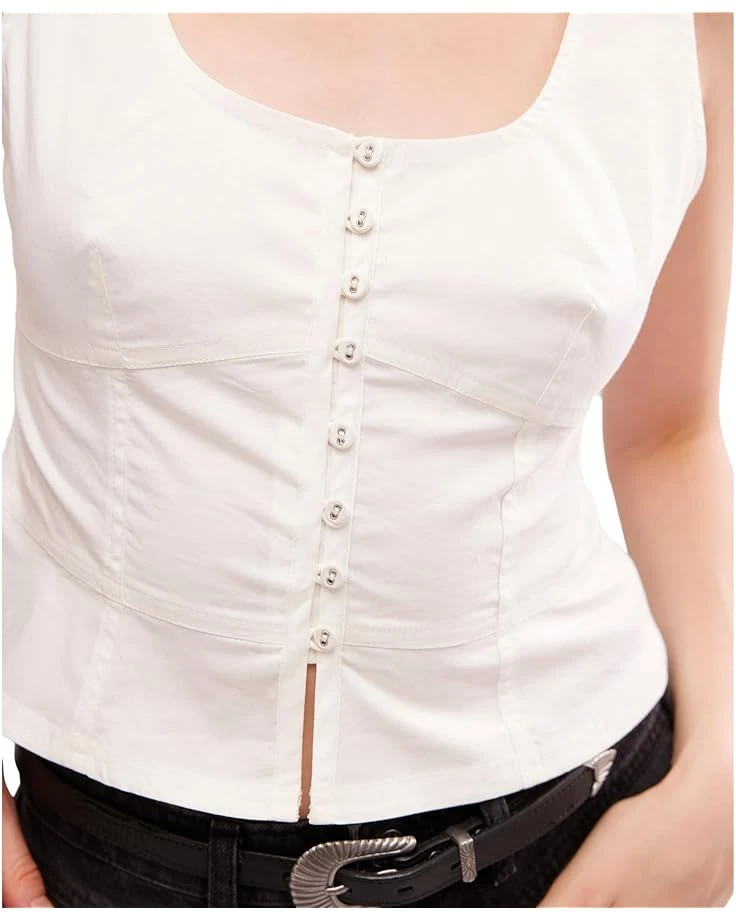 Free People Sally Corset Top Solid | Shirts & Tops 6 Free People Sally Corset Top Solid | Shirts & Tops - Image 4