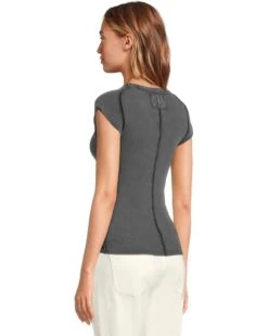 Free People Ever Had Tee | Shirts & Tops -Chic Attire Shop 71o8rN6VMGL. AC SR736920