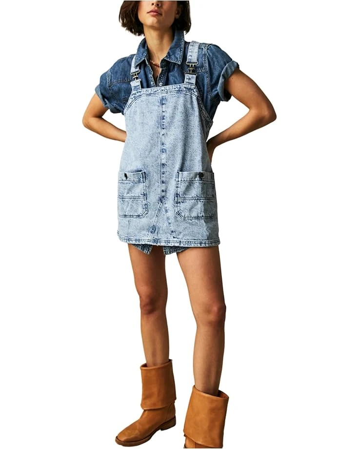 Free People Overall Smock Mini | Dresses 3 Free People Overall Smock Mini | Dresses
