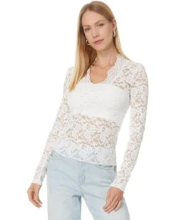 Free People All Day Lace Long Sleeve | Shirts & Tops