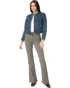 Free People Fast Lane Denim Moto | Coats & Outerwear -Chic Attire Shop 71uRXjh6pbL. AC SR736920