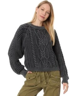 Free People Frankie Cable Sweater | Sweaters