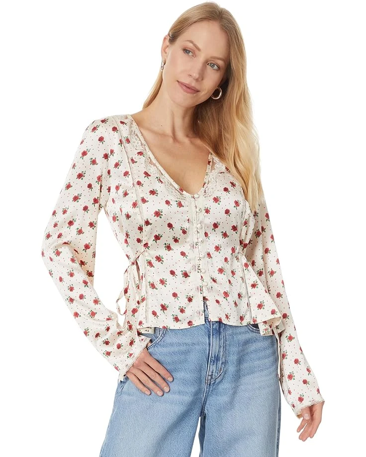 Free People Field Of Roses | Shirts & Tops 3 Free People Field Of Roses | Shirts & Tops