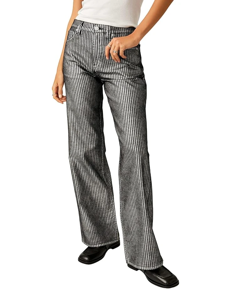 Free People Tinsley Metallic Stripe Bootcut | Jeans 3 Free People Tinsley Metallic Stripe Bootcut | Jeans