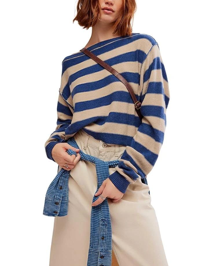 Free People Witness The Fitness Into The Blue Pullover | Sweaters 3 Free People Witness The Fitness Into The Blue Pullover | Sweaters