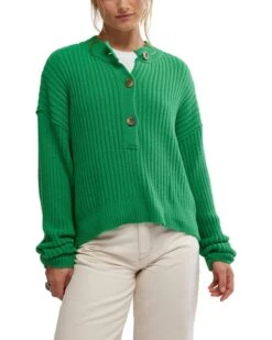 Free People Cocoa Henley | Sweaters