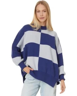Free People Checker Easy Street Tunic | Sweaters