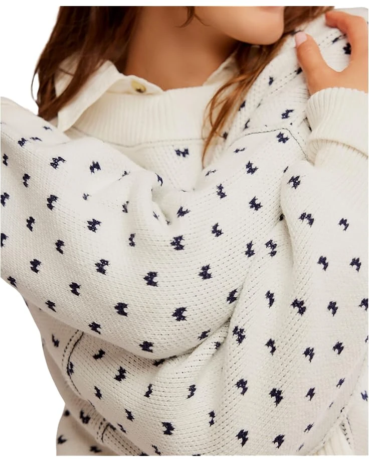 Free People Pattern Easy Street Crop | Sweaters 5 Free People Pattern Easy Street Crop | Sweaters - Image 3