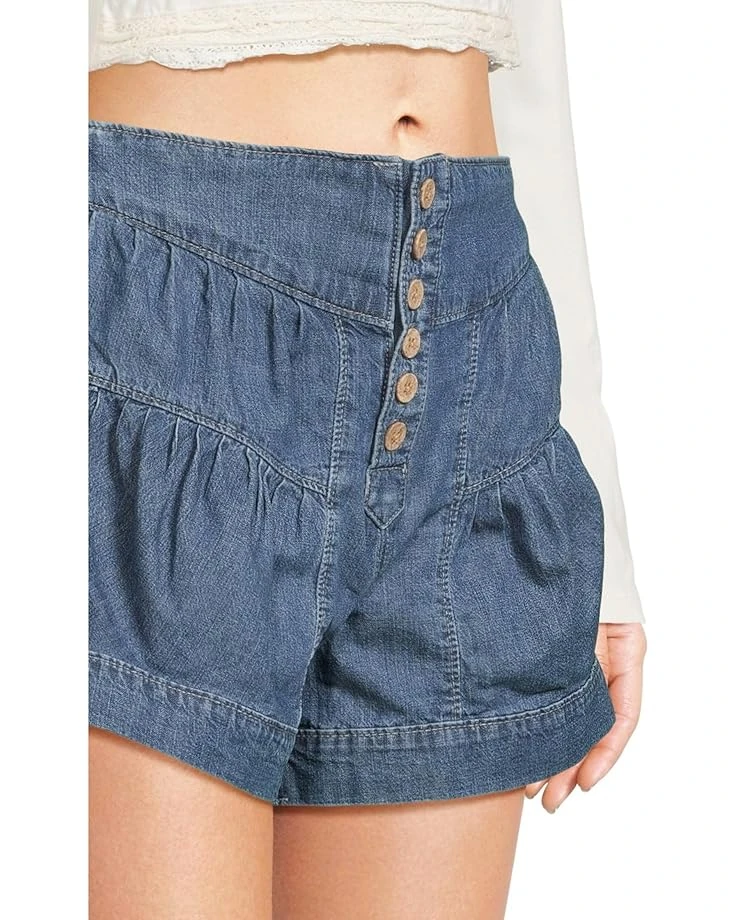 Free People Fleur Denim Shorts 6 Free People Fleur Denim Shorts - Image 4