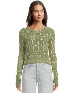 Free People Pretty Little Thermal | Shirts & Tops -Chic Attire Shop 81GQ3 8dY7L. AC SR736920