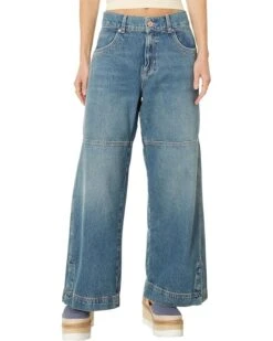 Free People Benji Relaxed Wide Legs | Jeans