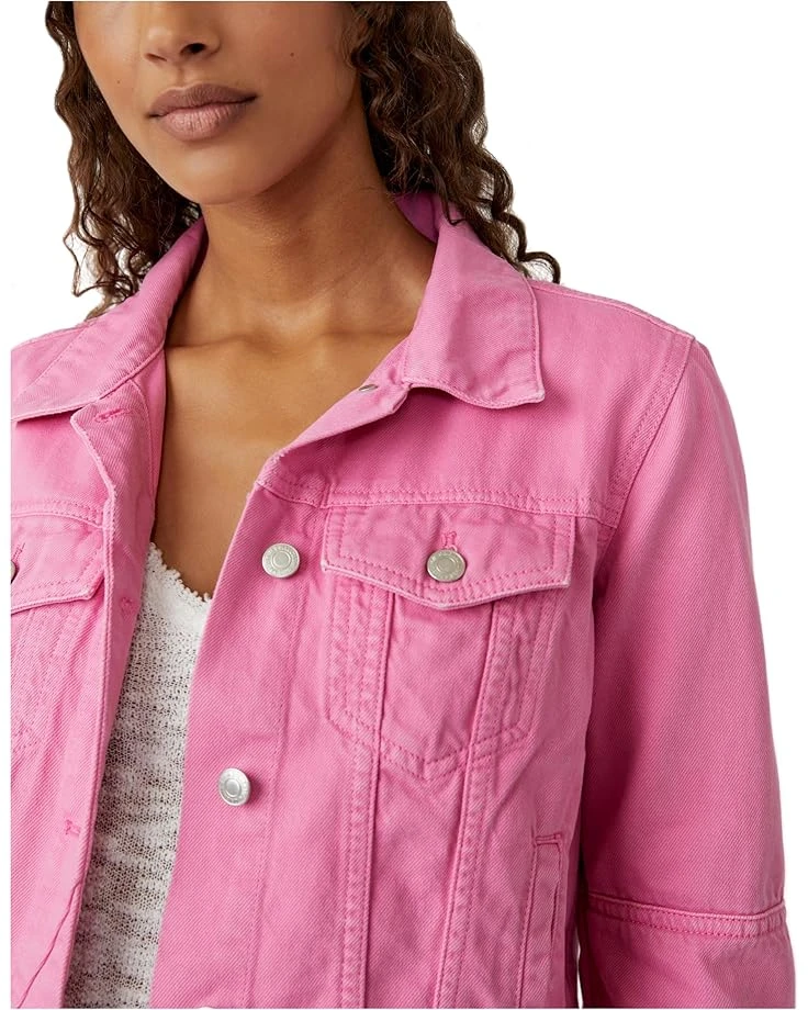 Free People Rumors Denim Jacket | Coats & Outerwear 6 Free People Rumors Denim Jacket | Coats & Outerwear - Image 4