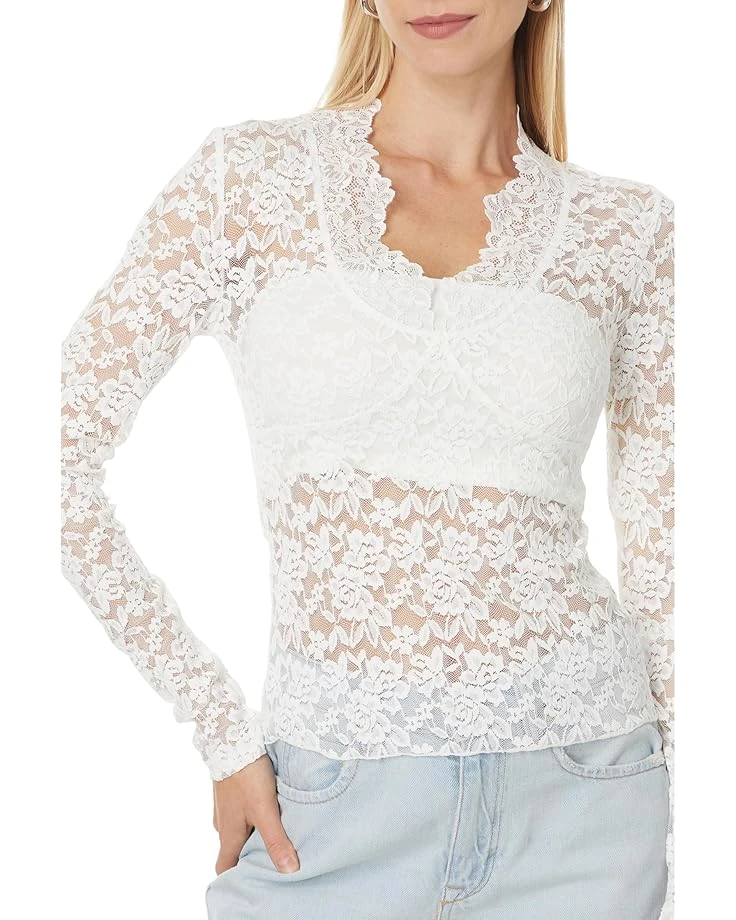 Free People All Day Lace Long Sleeve | Shirts & Tops 5 Free People All Day Lace Long Sleeve | Shirts & Tops - Image 3