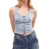 Free People Sally Corset Top Denim | Shirts & Tops 2 Free People Sally Corset Top Denim | Shirts & Tops -Chic Attire Shop 81R46cP0zBL. AC SR736920