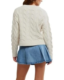 Free People Washed Cable V Neck | Sweaters 9 Free People Washed Cable V Neck | Sweaters -Chic Attire Shop 81Rxufd aML. AC SR736920