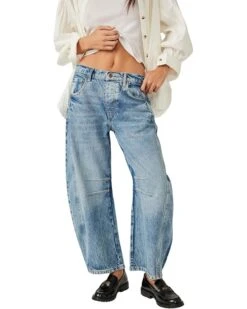 Free People We The Free Good Luck Mid-Rise Barrel Jeans 17 Free People We The Free Good Luck Mid-Rise Barrel Jeans -Chic Attire Shop 81YjjzIiYfL. AC SR736920