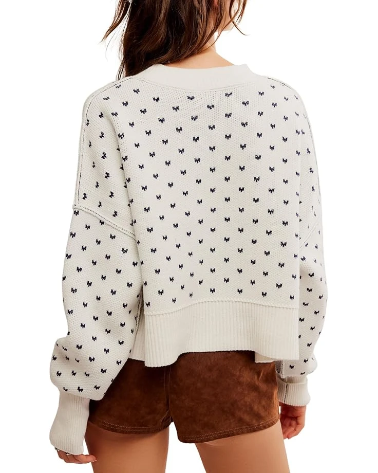 Free People Pattern Easy Street Crop | Sweaters 4 Free People Pattern Easy Street Crop | Sweaters - Image 2