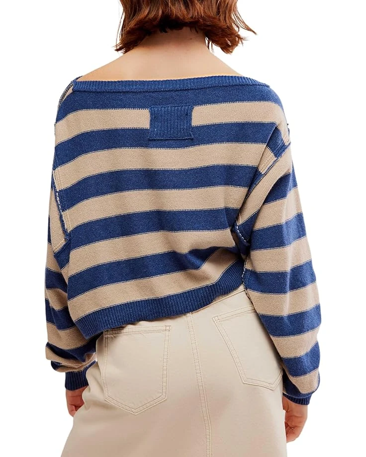 Free People Witness The Fitness Into The Blue Pullover | Sweaters 4 Free People Witness The Fitness Into The Blue Pullover | Sweaters - Image 2