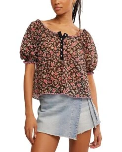 Free People Astra Peasant Top | Shirts & Tops
