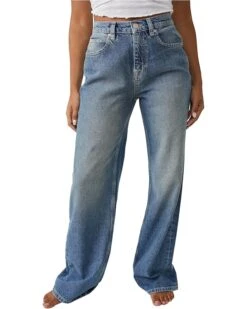 Free People Tinsley Baggy High-Rise Skinny | Jeans