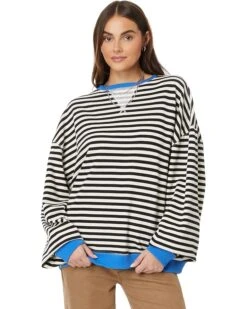Free People Classic Striped Crew | Sweaters