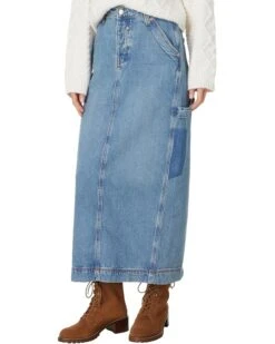 Free People Francisco Denim Maxi | Skirts